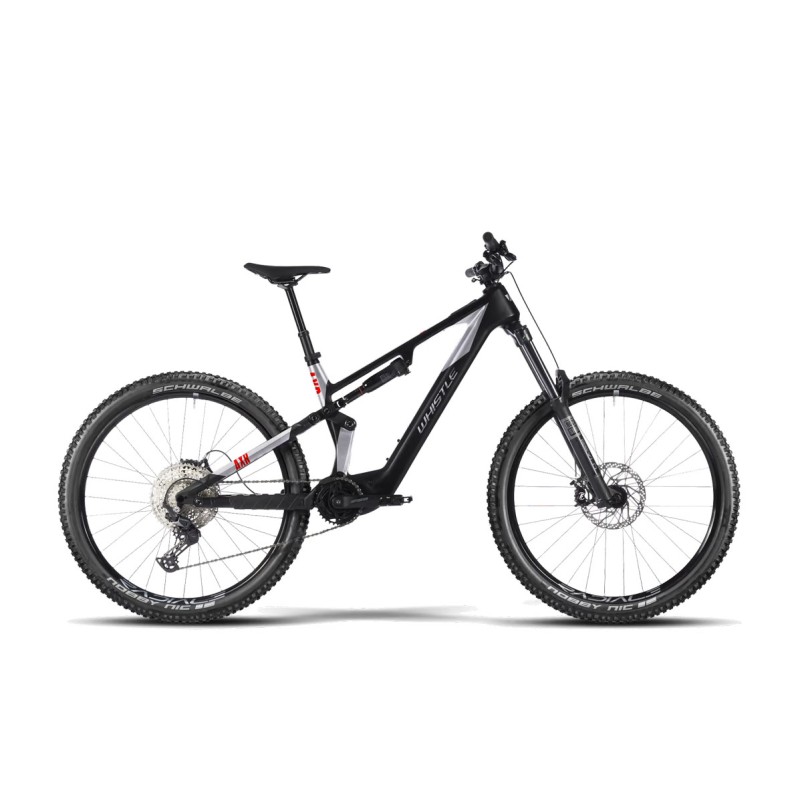 E-BIKE WHISTLE AXR CA 5.7 AVINOX NERA/ARGENTO